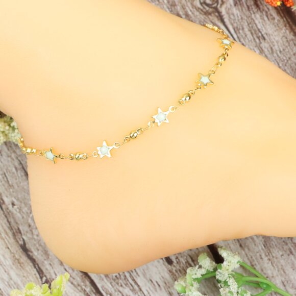 "Dainty Anklet for Women – Elegant Everyday Jewelry & Perfect Gift | MLCRC1205 - Picture 2 of 10